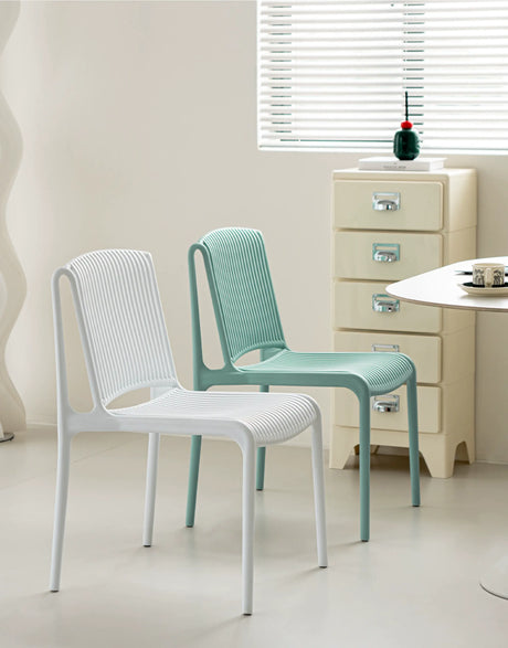 ABOUT WHITE Marisol Sleek Ergonomic Dining Chair from ABOUT WHITE