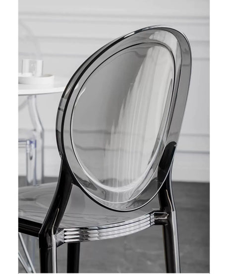 ABOUT WHITE Marisol Sleek Transparent Design High Chair from ABOUT WHITE