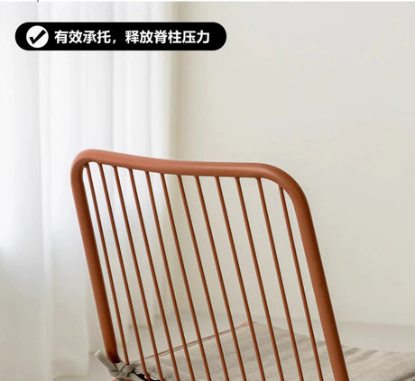 ABOUT WHITE Marisol Stylish Minimalist Stackable Dining Chairs from ABOUT WHITE