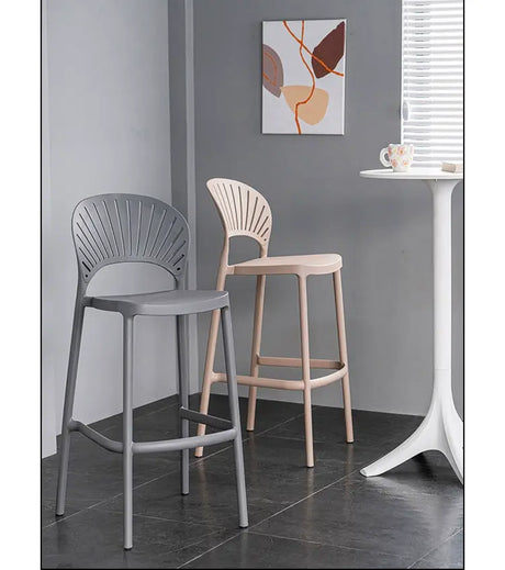 ABOUT WHITE Matilda Contemporary Chic Bar Stool from ABOUT WHITE