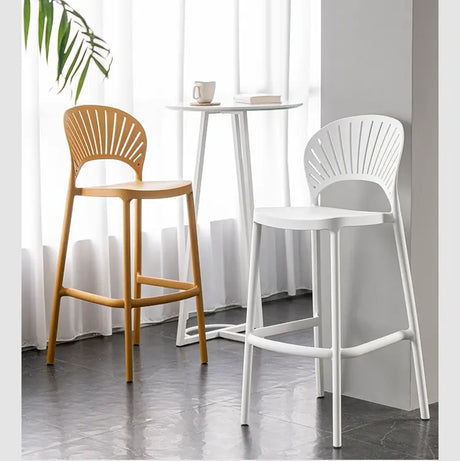 ABOUT WHITE Matilda Contemporary Chic Bar Stool from ABOUT WHITE