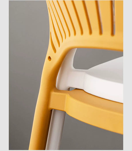ABOUT WHITE Matilda Contemporary Chic Bar Stool from ABOUT WHITE