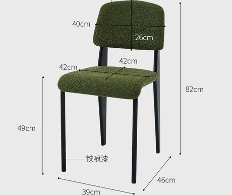 ABOUT WHITE Matilda Scandinavian Stylish Minimalist Chair from ABOUT WHITE
