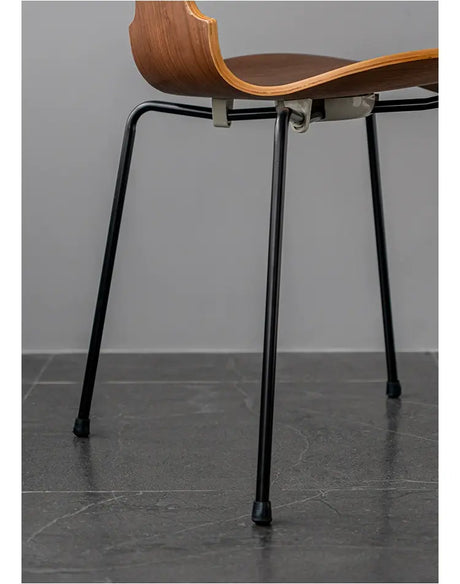 ABOUT WHITE Mercutio Sleek Iron Dining Chair from ABOUT WHITE