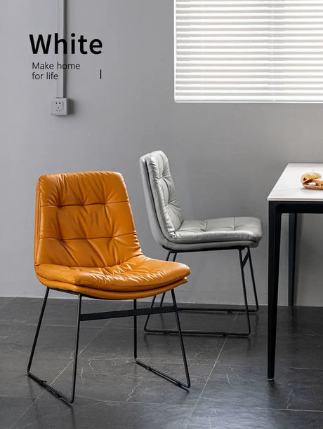 ABOUT WHITE Minato Elegant Retro Dining Chair from ABOUT WHITE
