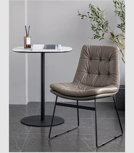 ABOUT WHITE Minato Elegant Retro Dining Chair from ABOUT WHITE