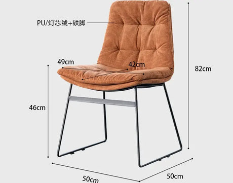 ABOUT WHITE Minato Elegant Retro Dining Chair from ABOUT WHITE