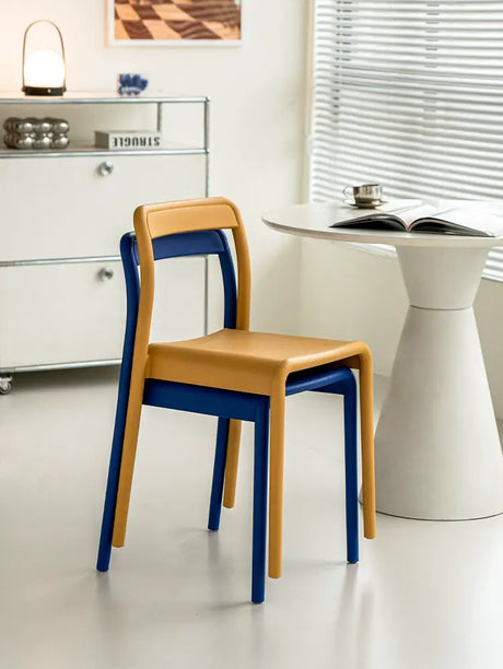 ABOUT WHITE Miura Sleek Stackable Dining Chair from ABOUT WHITE