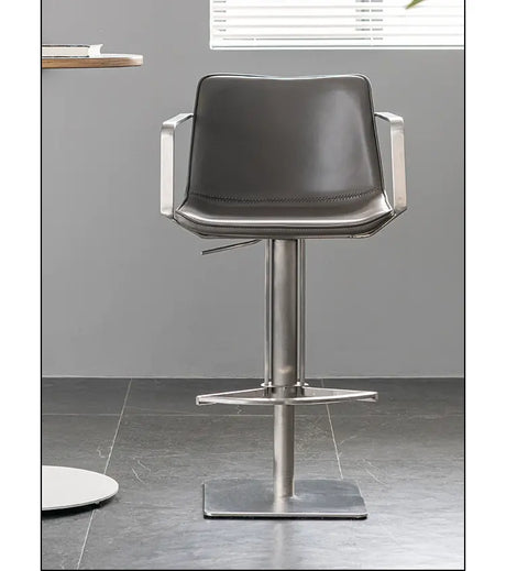 ABOUT WHITE Miyako Elegant Iron Rotating Stool from ABOUT WHITE