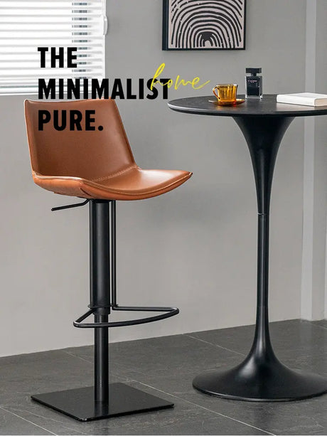 ABOUT WHITE Miyako Elegant Iron Rotating Stool from ABOUT WHITE