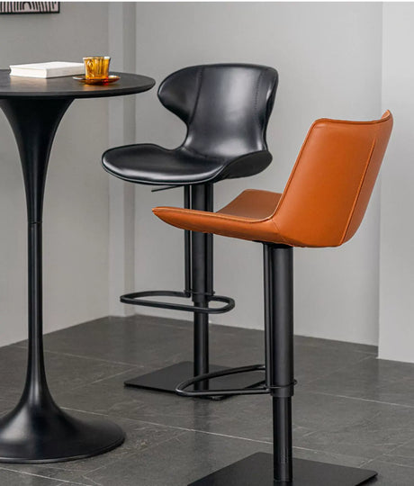 ABOUT WHITE Miyako Elegant Iron Rotating Stool from ABOUT WHITE