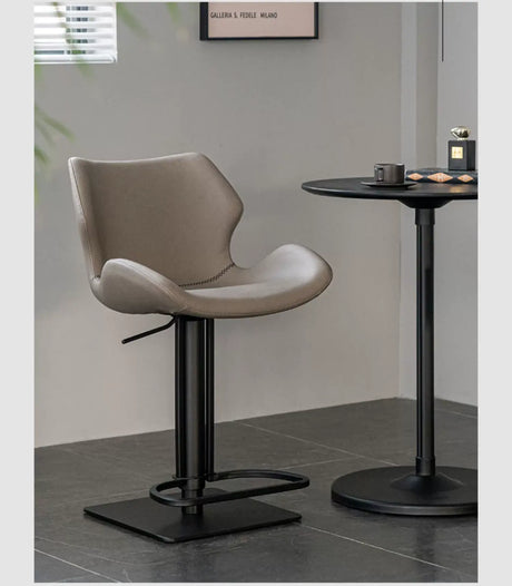 ABOUT WHITE Miyako Elegant Iron Rotating Stool from ABOUT WHITE