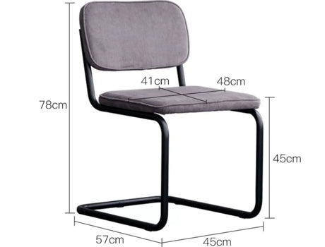 ABOUT WHITE Penelope Vintage Elegant Iron Dining Chair from ABOUT WHITE