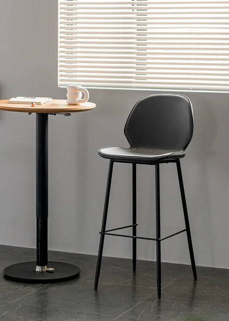 ABOUT WHITE Santiago Elegant High-Foot Luxury Bar Chair from ABOUT WHITE