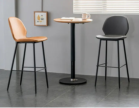 ABOUT WHITE Santiago Elegant High-Foot Luxury Bar Chair from ABOUT WHITE