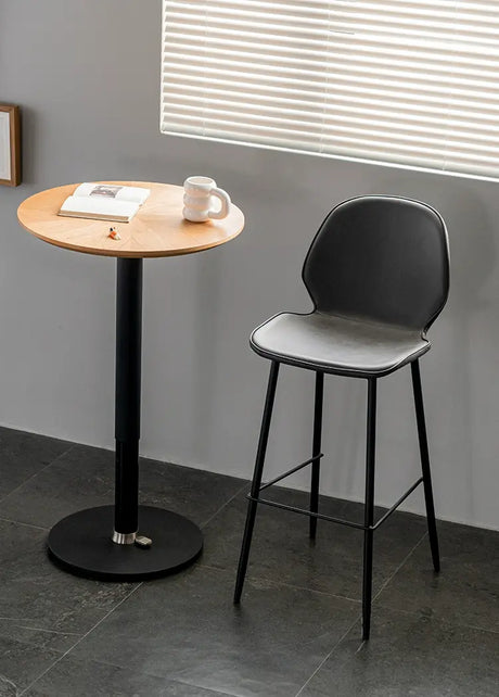 ABOUT WHITE Santiago Elegant High-Foot Luxury Bar Chair from ABOUT WHITE