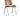 ABOUT WHITE Santiago Elegant Medium Dining Chair Retro Iron Stool from ABOUT WHITE