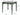ABOUT WHITE Santiago Scandinavian Minimalist Glass Dining Table from ABOUT WHITE