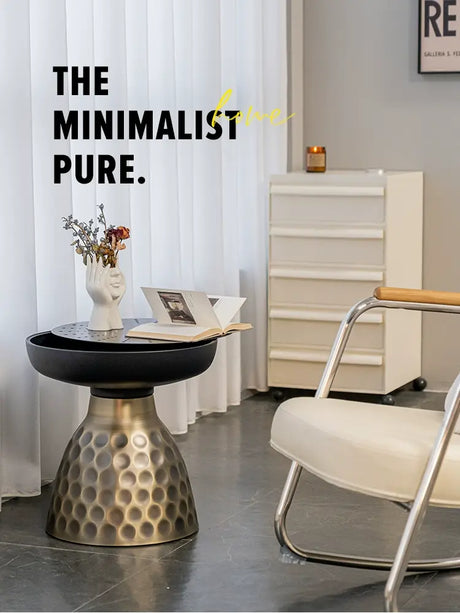 ABOUT WHITE Santiago Sleek Minimalist Coffee Table Storage System from ABOUT WHITE