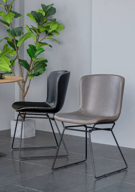 ABOUT WHITE Sapporo Elegant Minimalist Dining Chair from ABOUT WHITE