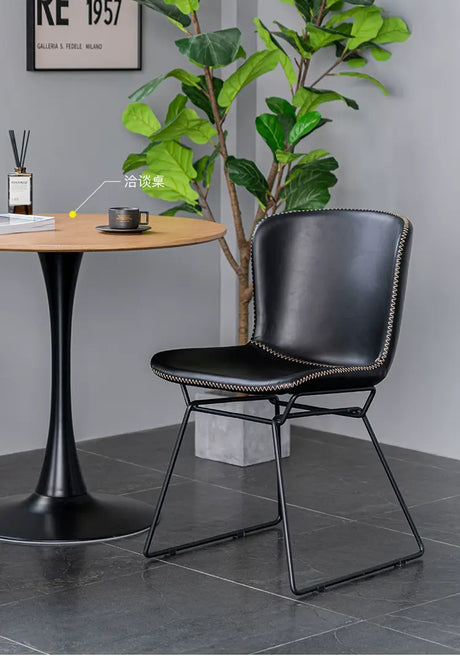 ABOUT WHITE Sapporo Elegant Minimalist Dining Chair from ABOUT WHITE