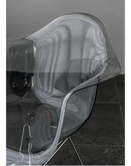 ABOUT WHITE Seraphina Elegant Transparent Dining Chair from ABOUT WHITE