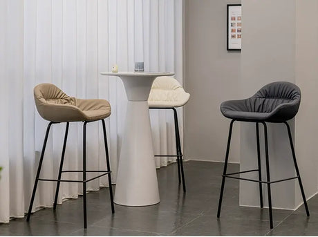 ABOUT WHITE Serephina Stylish Minimalist Bar Chair from ABOUT WHITE