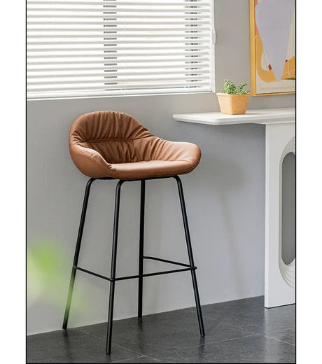 ABOUT WHITE Serephina Stylish Minimalist Bar Chair from ABOUT WHITE