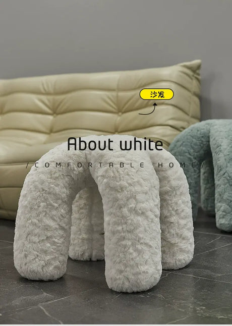 ABOUT WHITE Seville Creative Soft Furniture Sofa Stool Octopus Bench from ABOUT WHITE