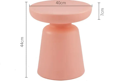 ABOUT WHITE Soren Modern Minimalist Circle Coffee Table from ABOUT WHITE