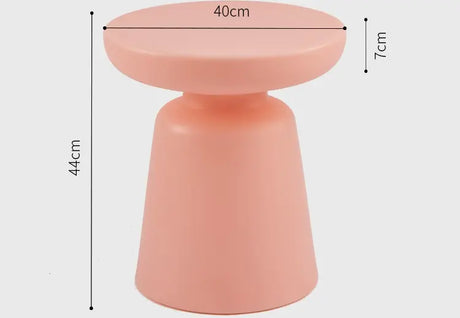 ABOUT WHITE Soren Modern Minimalist Circle Coffee Table from ABOUT WHITE