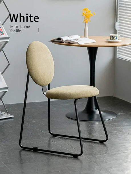 ABOUT WHITE Suyama Elegant Minimalist Dining Chair from ABOUT WHITE