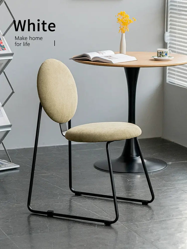 ABOUT WHITE Suyama Elegant Minimalist Dining Chair from ABOUT WHITE