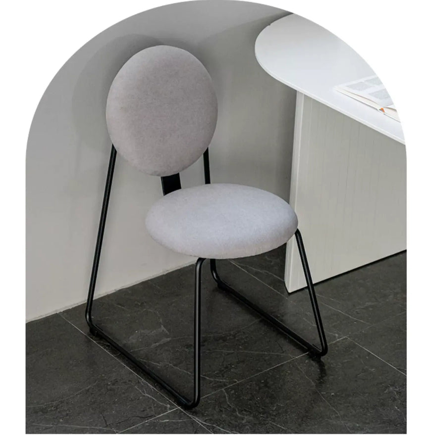 ABOUT WHITE Suyama Elegant Minimalist Dining Chair from ABOUT WHITE