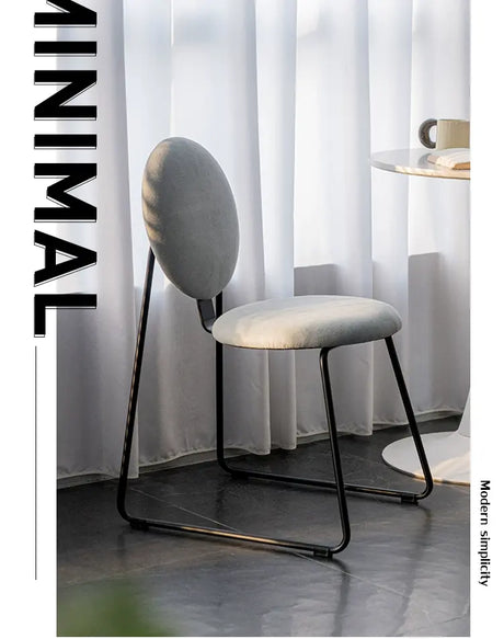 ABOUT WHITE Suyama Elegant Minimalist Dining Chair from ABOUT WHITE