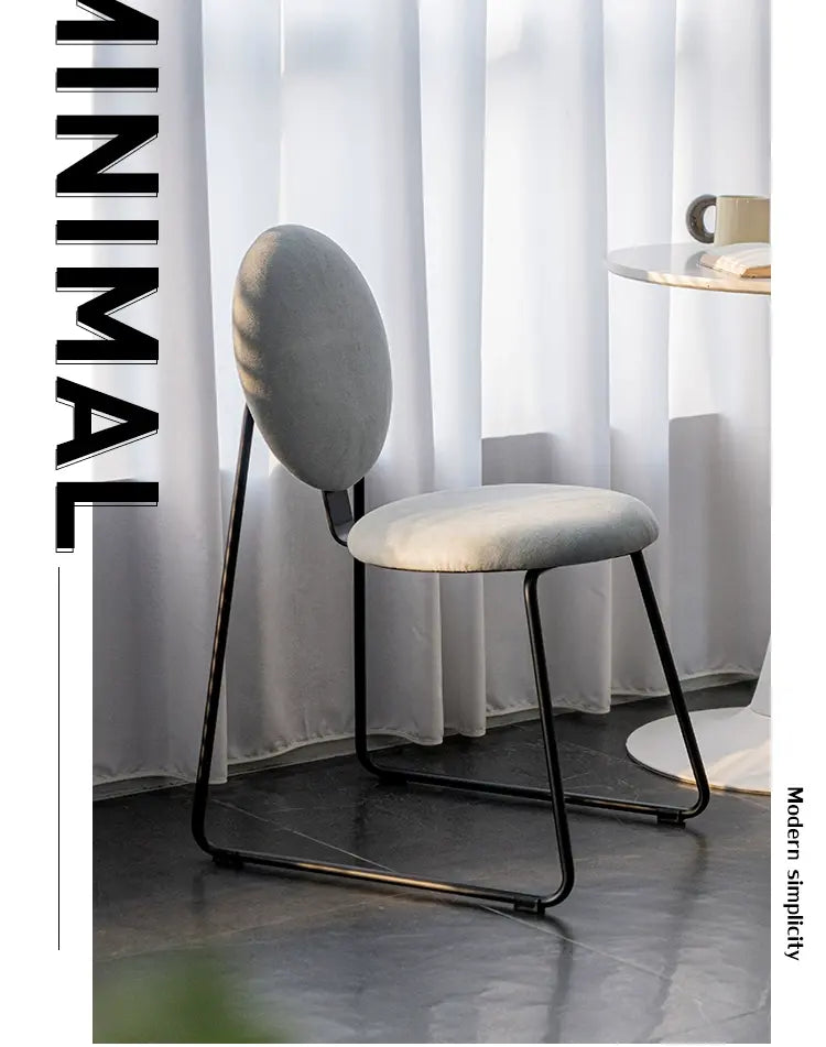 ABOUT WHITE Suyama Elegant Minimalist Dining Chair from ABOUT WHITE