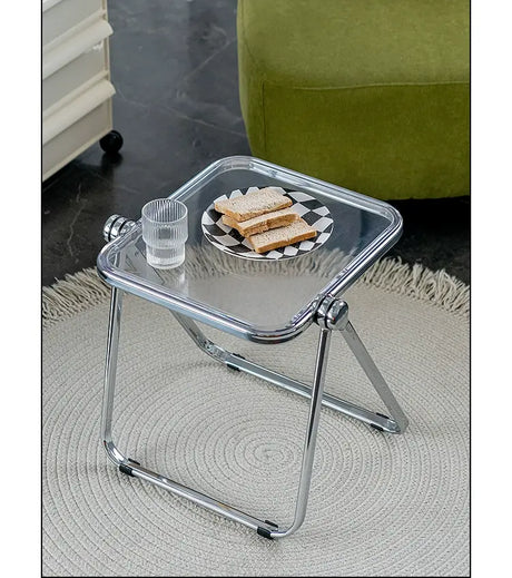 ABOUT WHITE Tamsin Elegant Foldable Acrylic Coffee Table from ABOUT WHITE