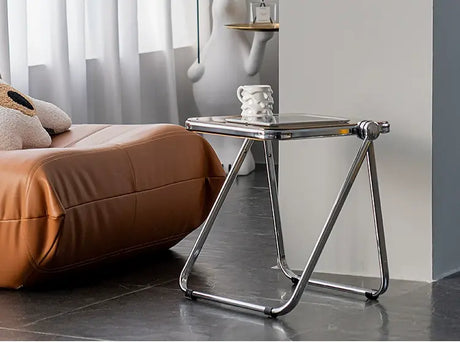 ABOUT WHITE Tamsin Elegant Foldable Acrylic Coffee Table from ABOUT WHITE