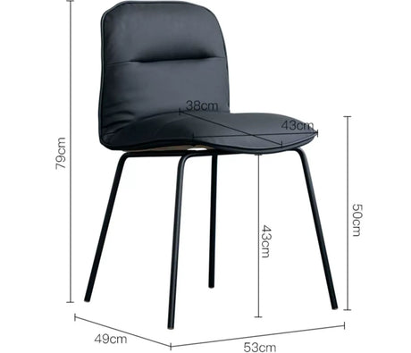 ABOUT WHITE Tamsin Elegant Nordic Solid Wood Chair from ABOUT WHITE