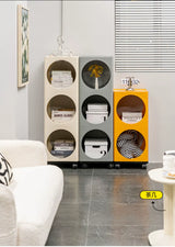 ABOUT WHITE Tanaka Minimalist Versatile Storage Display Rack from ABOUT WHITE