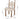 ABOUT WHITE Valentina Retro-Luxe Lambskin Dining Chair from ABOUT WHITE