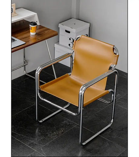 ABOUT WHITE Valeria Elegant Nordic Saddle Chair from ABOUT WHITE