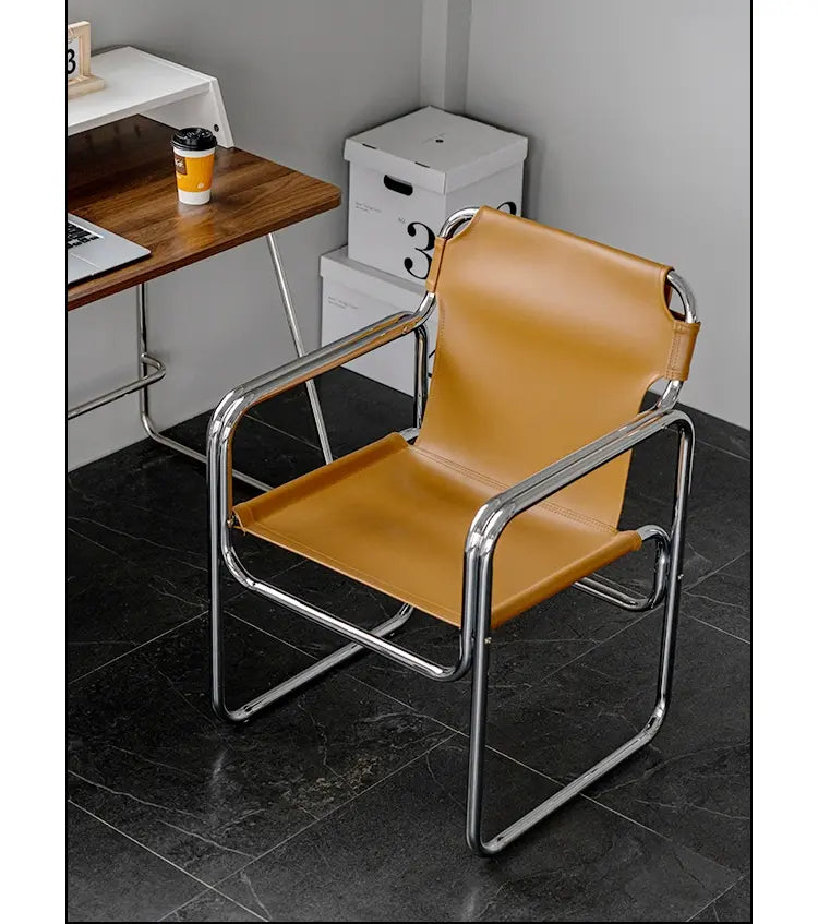ABOUT WHITE Valeria Elegant Nordic Saddle Chair from ABOUT WHITE