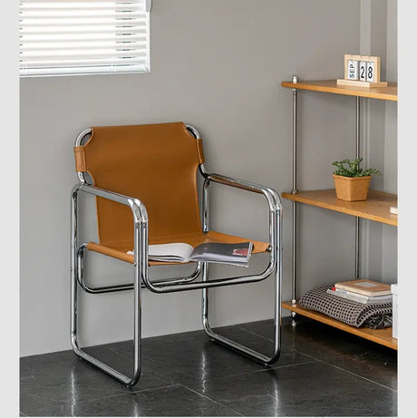 ABOUT WHITE Valeria Elegant Nordic Saddle Chair from ABOUT WHITE