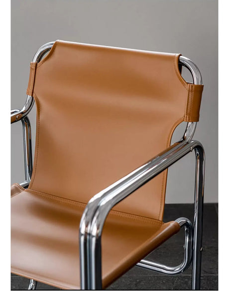 ABOUT WHITE Valeria Elegant Nordic Saddle Chair from ABOUT WHITE