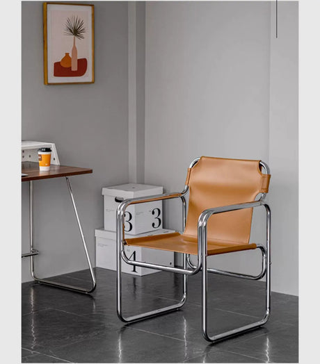 ABOUT WHITE Valeria Elegant Nordic Saddle Chair from ABOUT WHITE