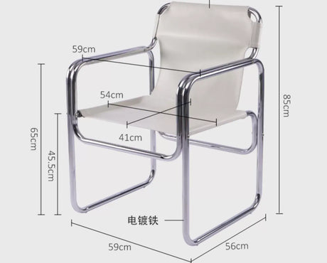 ABOUT WHITE Valeria Elegant Nordic Saddle Chair from ABOUT WHITE