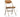 ABOUT WHITE Yasmin Sleek Modern Folding Chair from ABOUT WHITE