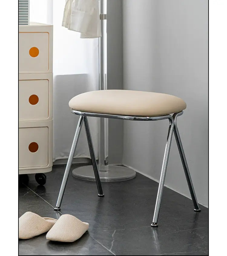 ABOUT WHITE Yensu Minimalist Nordic Shoe Stool from ABOUT WHITE