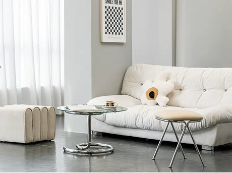 ABOUT WHITE Yensu Minimalist Nordic Shoe Stool from ABOUT WHITE